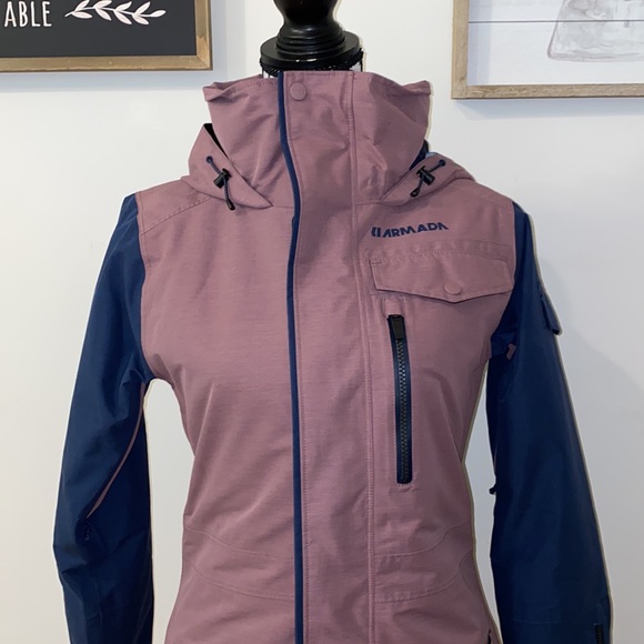 NWT!! Armada Kana GTX Insulated Jacket Mauve Women’s Size XS - Picture 3 of 16